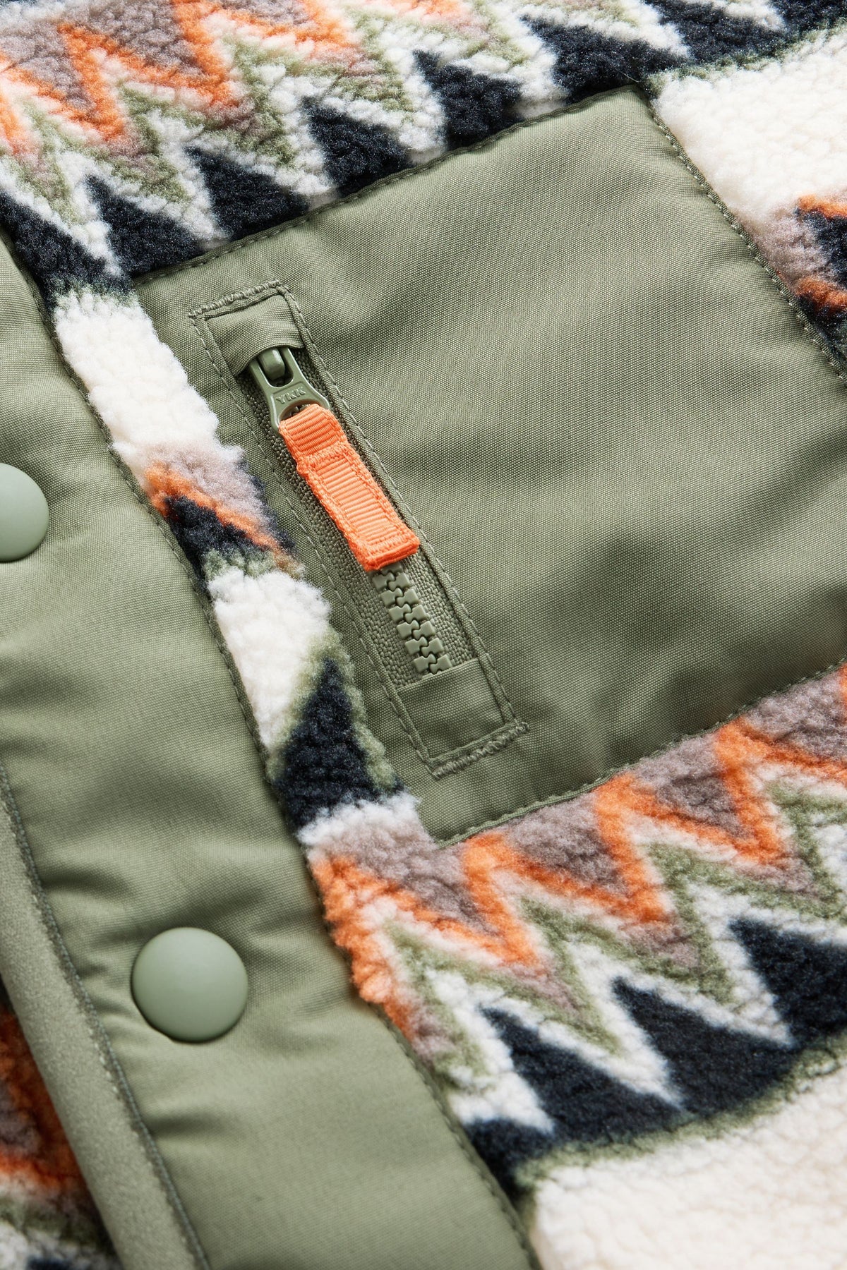 Bluză din polar cu imprimeu aztec integral – multicolor, băieți, 3-6 luni - 6-7 ani, NEXT - imagine 2
