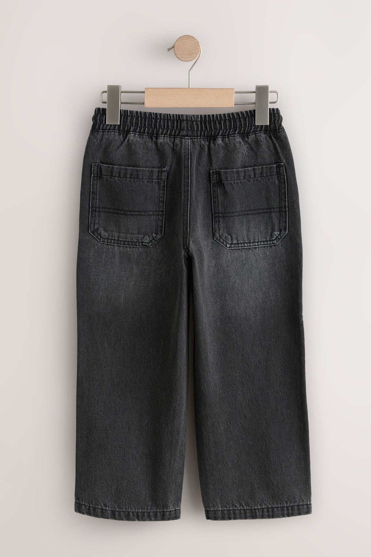 Jeans Negri Spălați cu Croială Largă - Negri Spălați, Băieți, 3 ani - 16 ani, NEXT - imagine 9