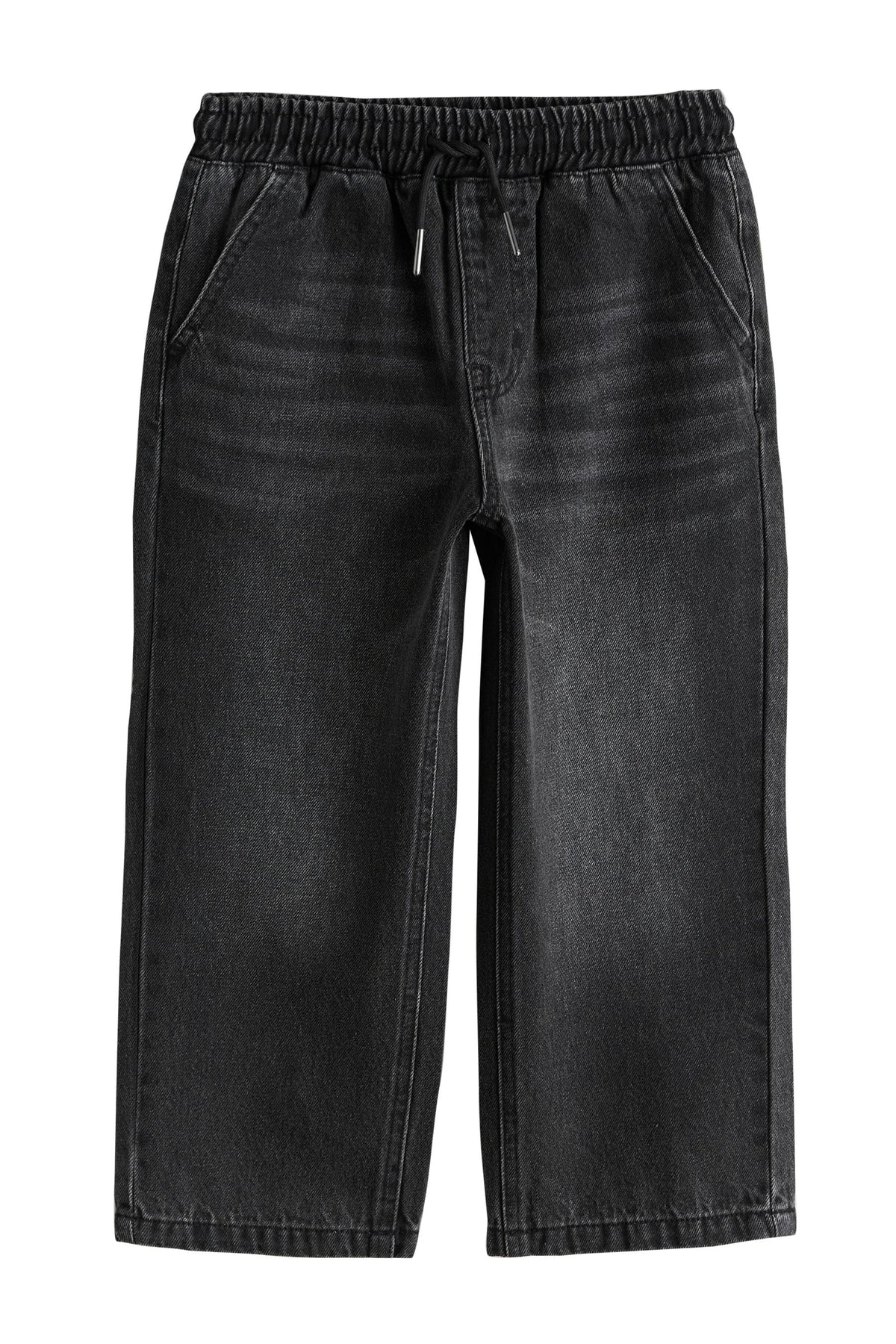 Jeans Negri Spălați cu Croială Largă - Negri Spălați, Băieți, 3 ani - 16 ani, NEXT - imagine 4