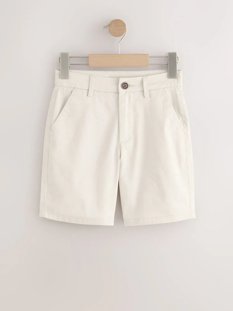 Pantaloni scurți chino din material ușor - bej, NEXT