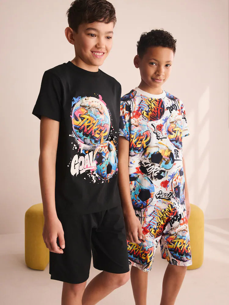 2PK SHRT FOOTBALL BR
