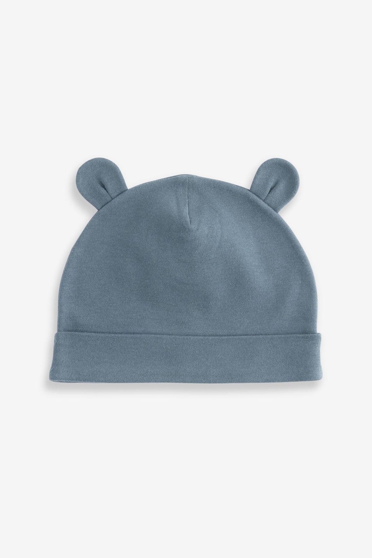 Set 3 căciulițe beanie pentru bebeluși din bumbac 100% – albastru mediu, NEXT
