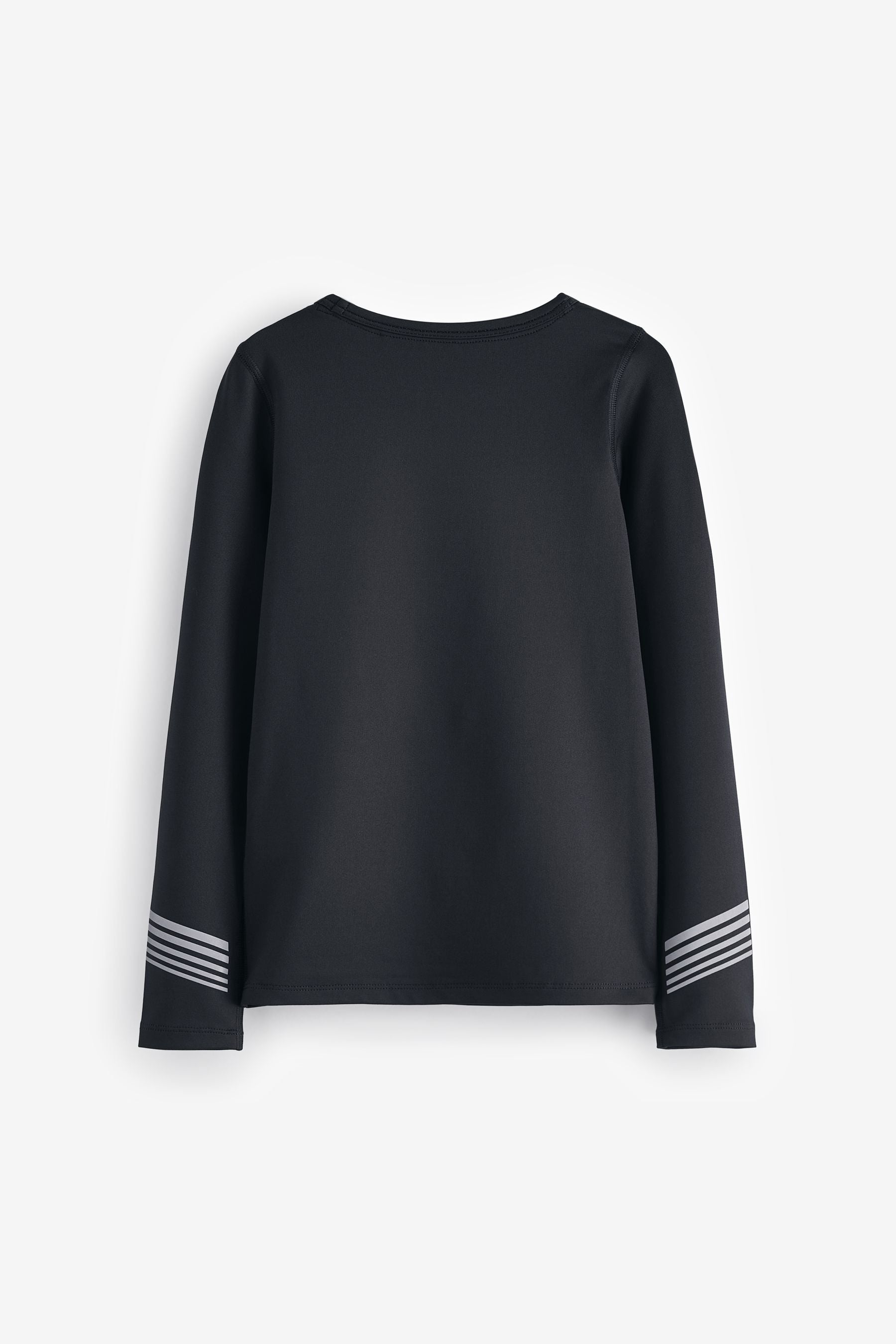 BLACK LONG SLEEVE BASE LAYER TOP