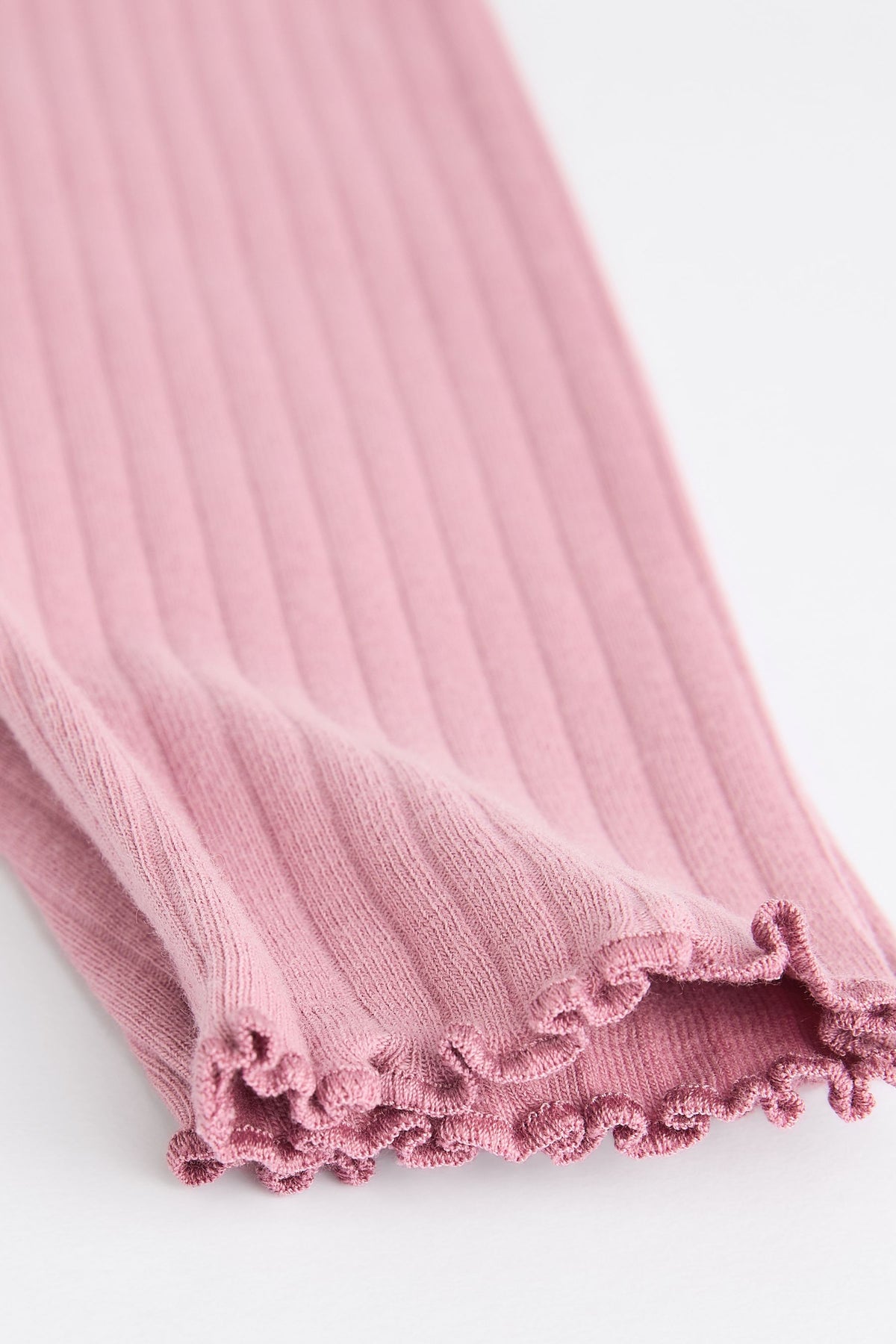 Set 4 leggings din tricot cu nervuri pentru bebeluși – roz, NEXT