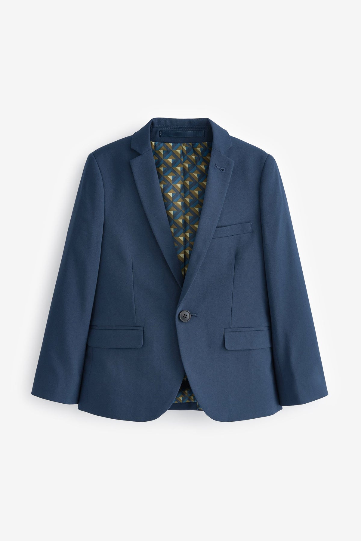 Sacou de costum skinny fit – albastru, băieți, 12-18 luni - 16 ani, NEXT