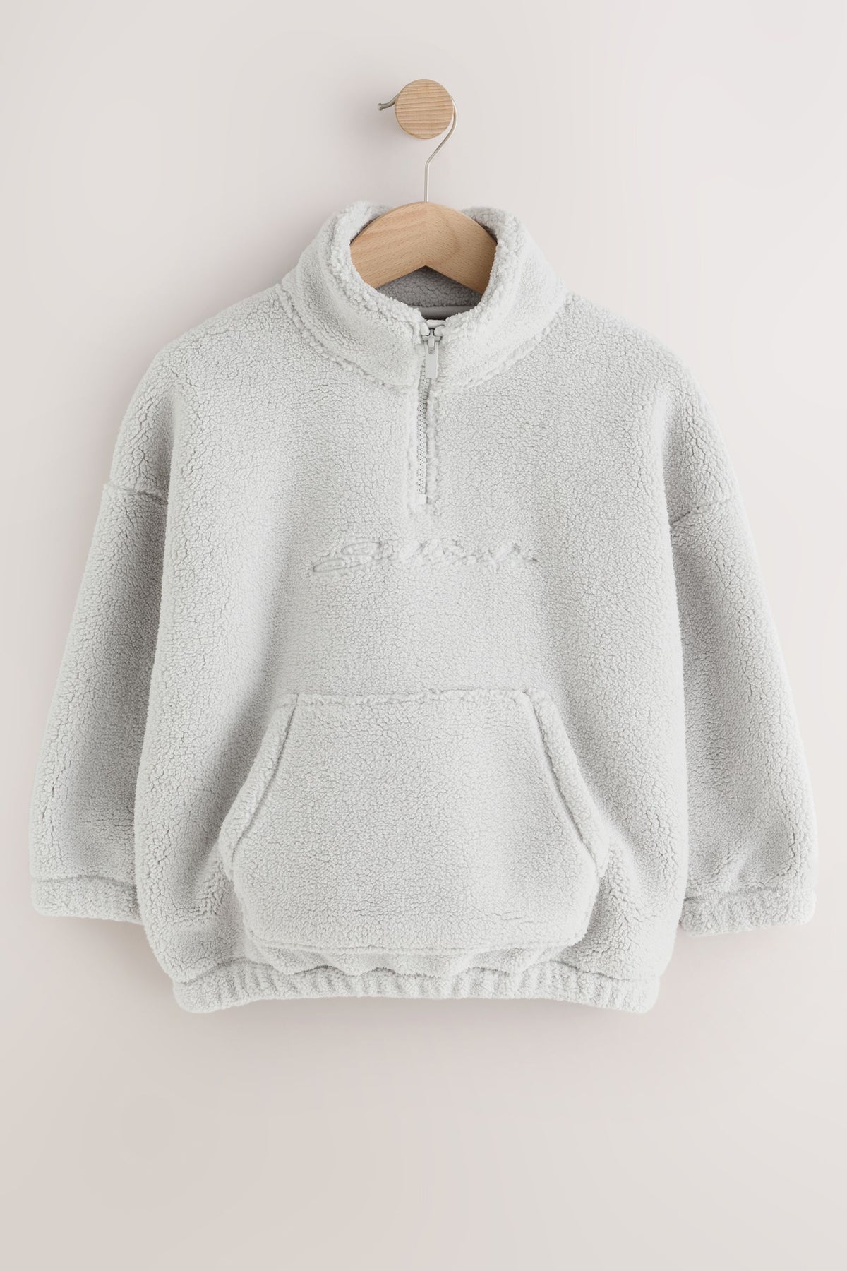 Guler Fleece Gri - Gri, Băieți, 3 ani - 16 ani, NEXT