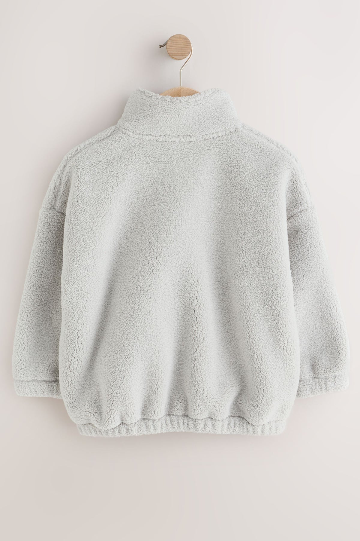 Guler Fleece Gri - Gri, Băieți, 3 ani - 16 ani, NEXT - imagine 2