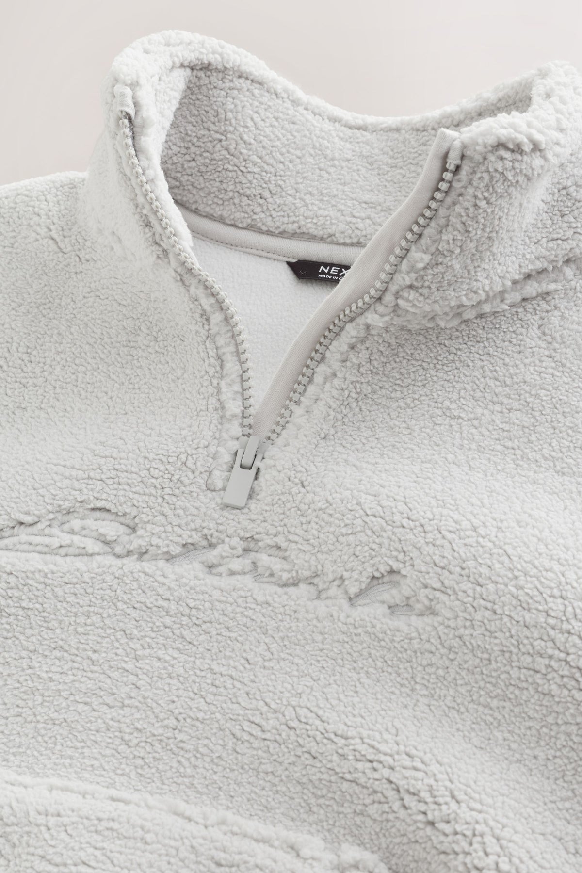 Guler Fleece Gri - Gri, Băieți, 3 ani - 16 ani, NEXT - imagine 7