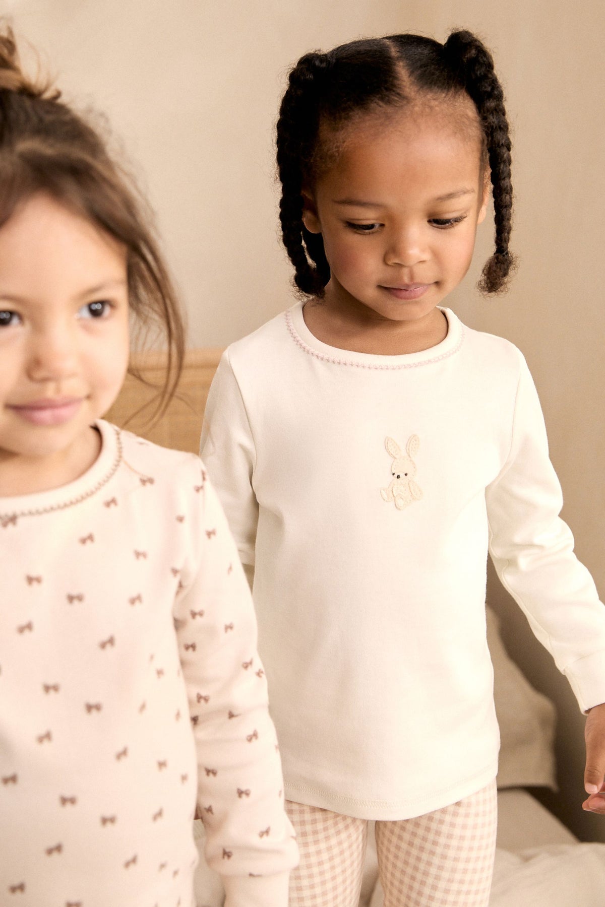 Pijamale Snuggle cu Imprimare Iepuraș Neutru Set de 3 - Neutru, Fete, 9-12 luni - 11-12 ani, NEXT - imagine 10