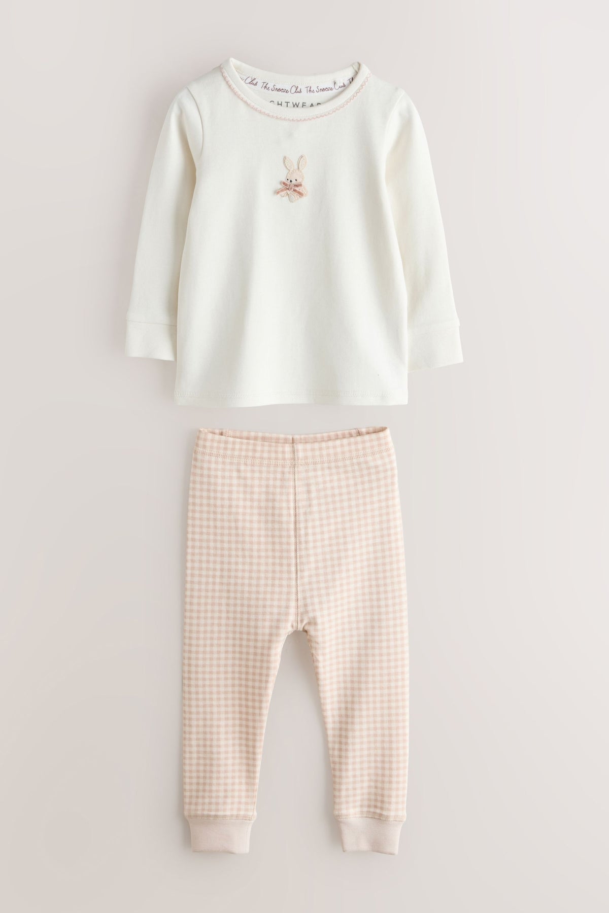 Pijamale Snuggle cu Imprimare Iepuraș Neutru Set de 3 - Neutru, Fete, 9-12 luni - 11-12 ani, NEXT - imagine 14