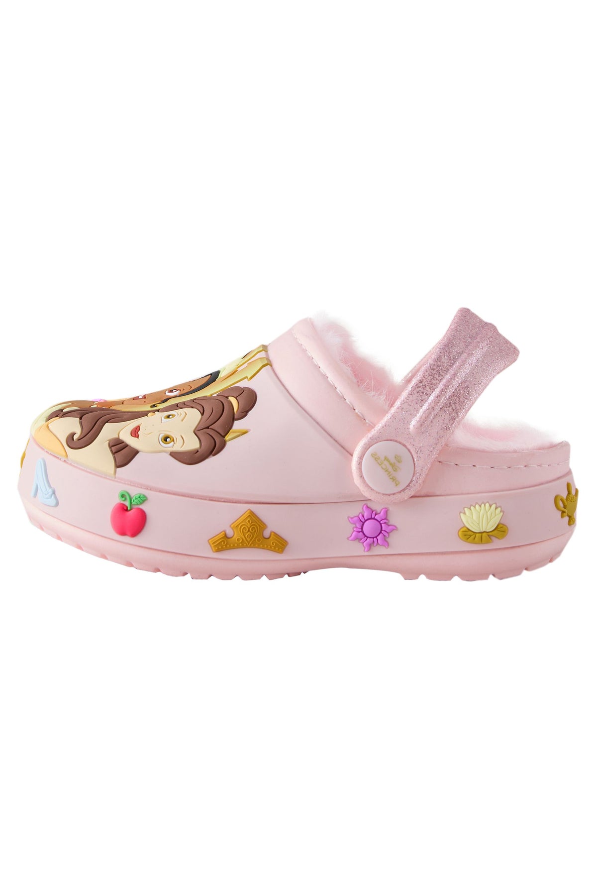 Papuci de casă tip saboți Disney Princess, căptușiți – roz, fete, UE 19 - UE 30.5, NEXT