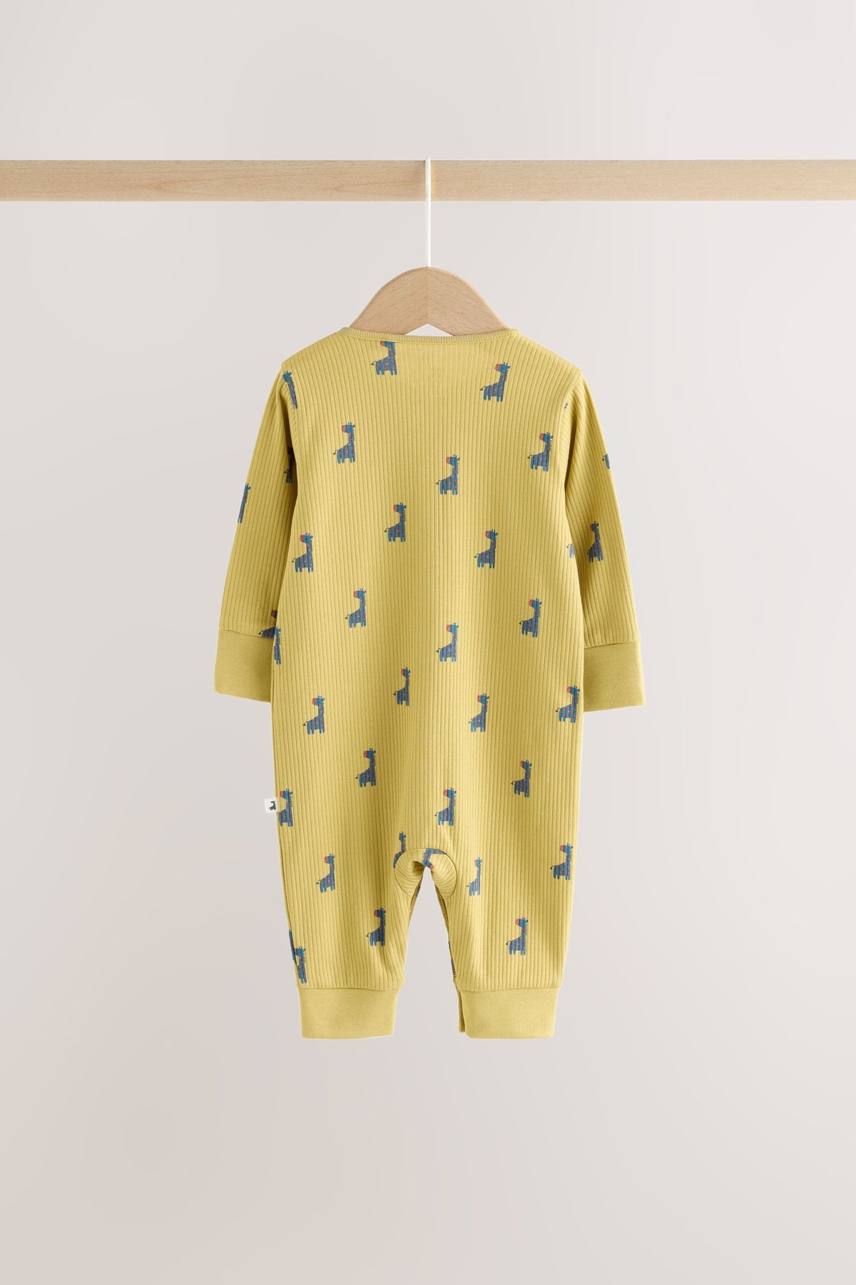 Multi Two Way Zip Baby Sleepsuits 4 Pack - Multi, Newborn, First Size - 2-3 Yrs, NEXT - imagine 13