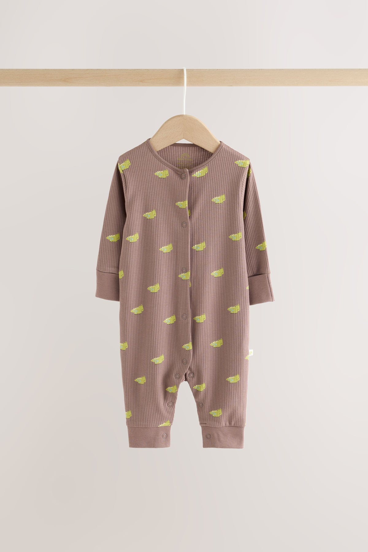 Multi Two Way Zip Baby Sleepsuits 4 Pack - Multi, Newborn, First Size - 2-3 Yrs, NEXT - imagine 15