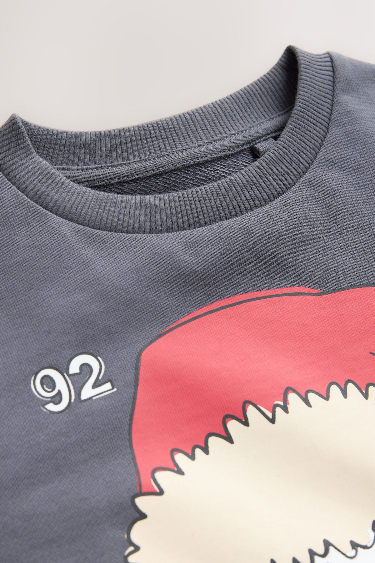Tricou de Crăciun cu mânecă lungă pentru fotbal - Gri cărbune, Băieți, 3 ani - 16 ani, NEXT - imagine 10