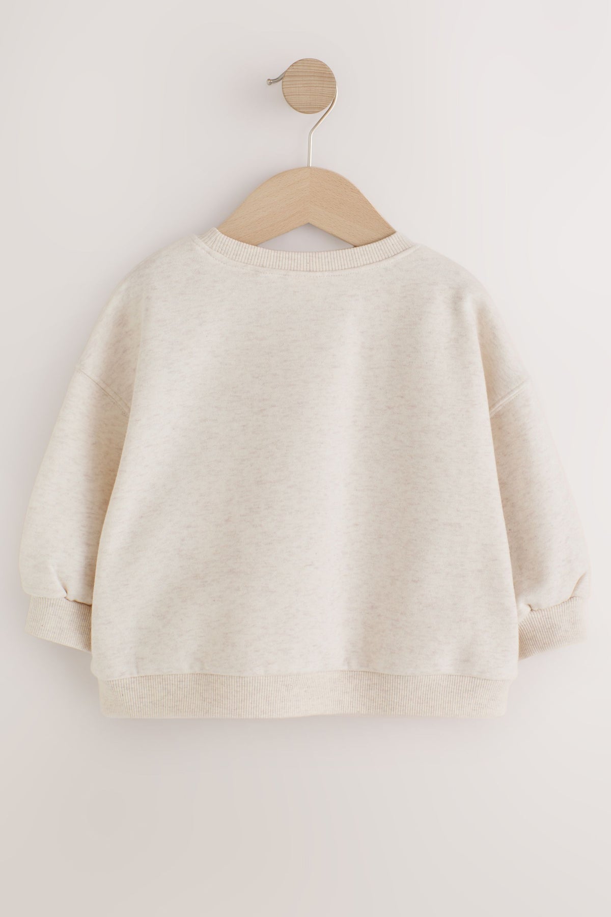 Pulover cu guler rotund crem - Crem, Fete, 3-6 luni - 6-7 ani, NEXT - imagine 13
