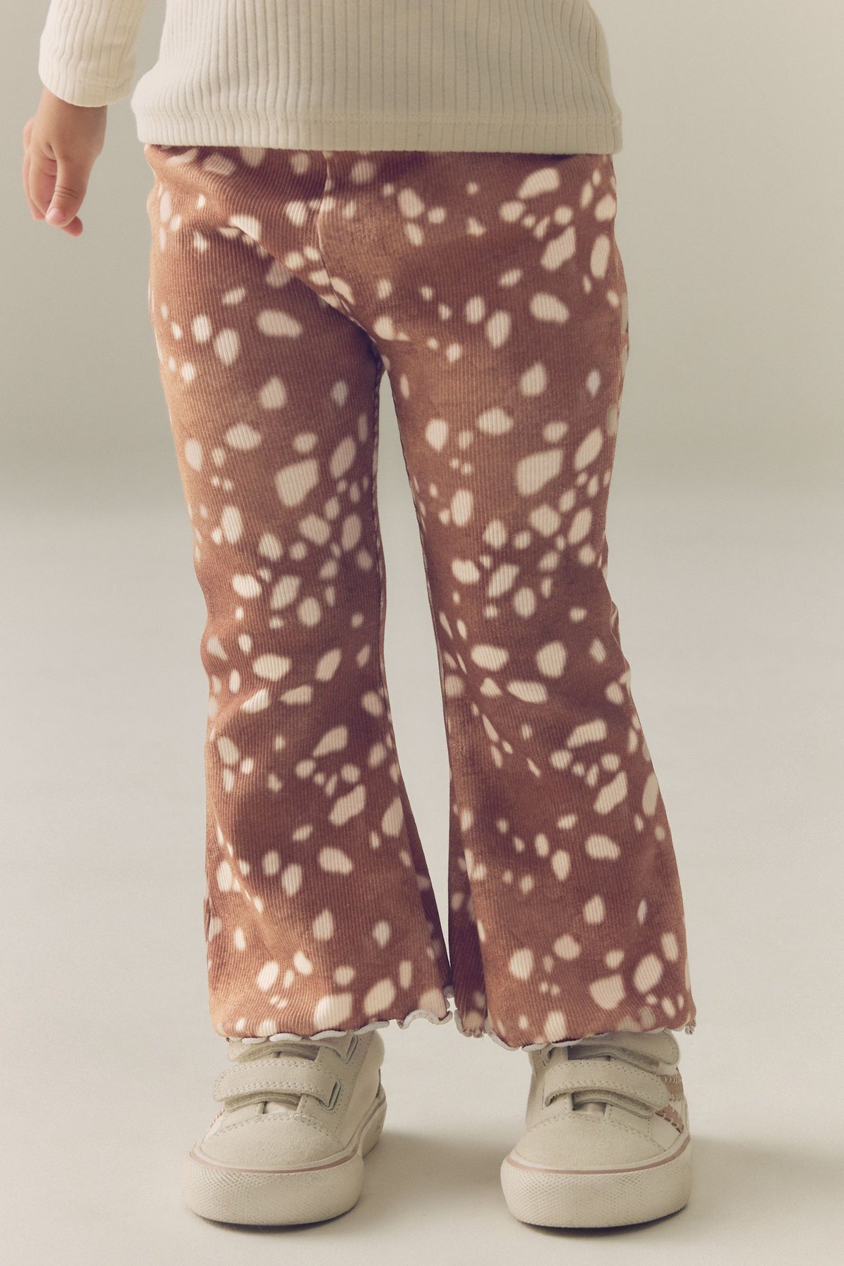 RIB FLARE DEER PRINT - Animal, Girls, 3-6 Mths - 6-7 Yrs, NEXT