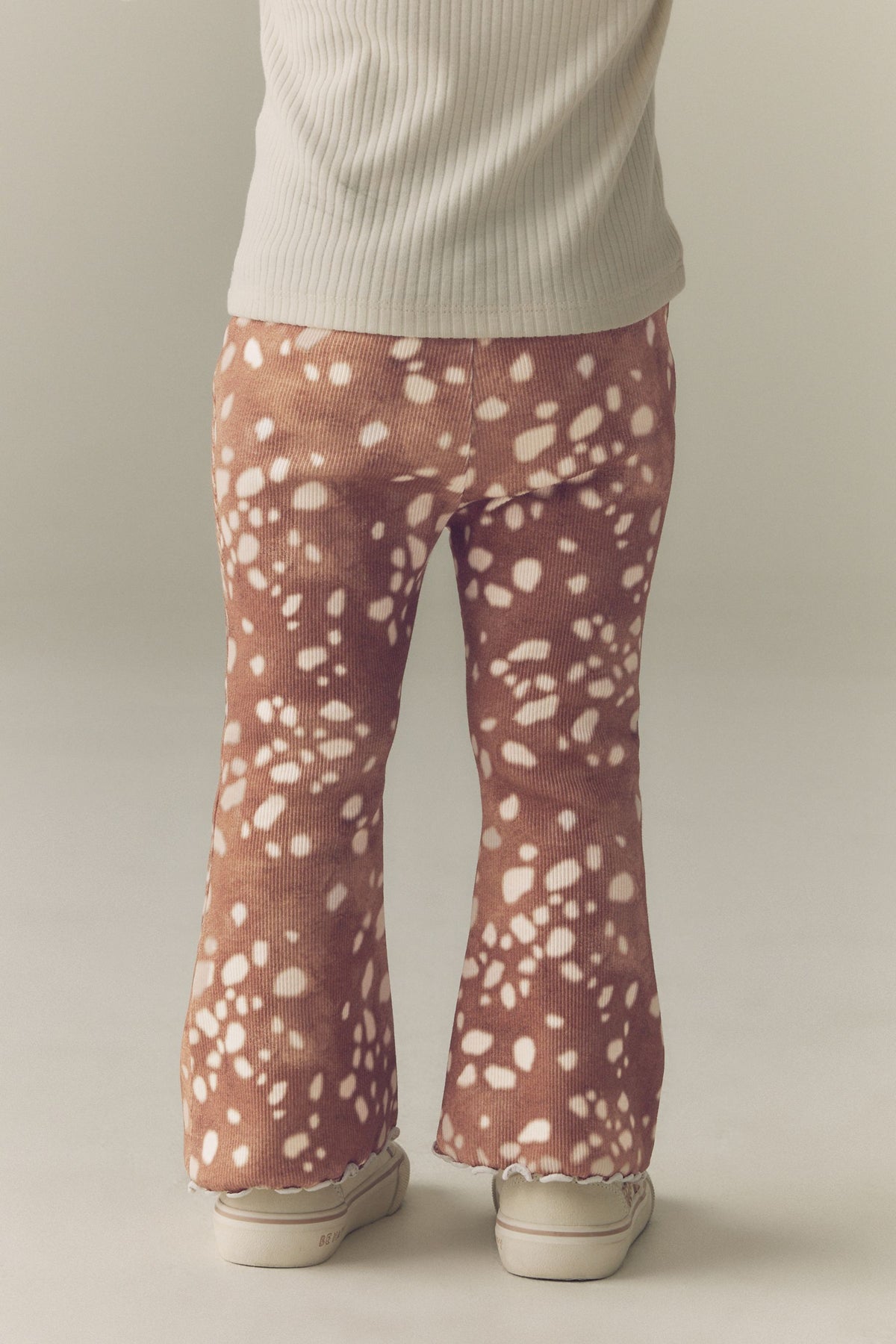 RIB FLARE DEER PRINT - Animal, Girls, 3-6 Mths - 6-7 Yrs, NEXT - imagine 2