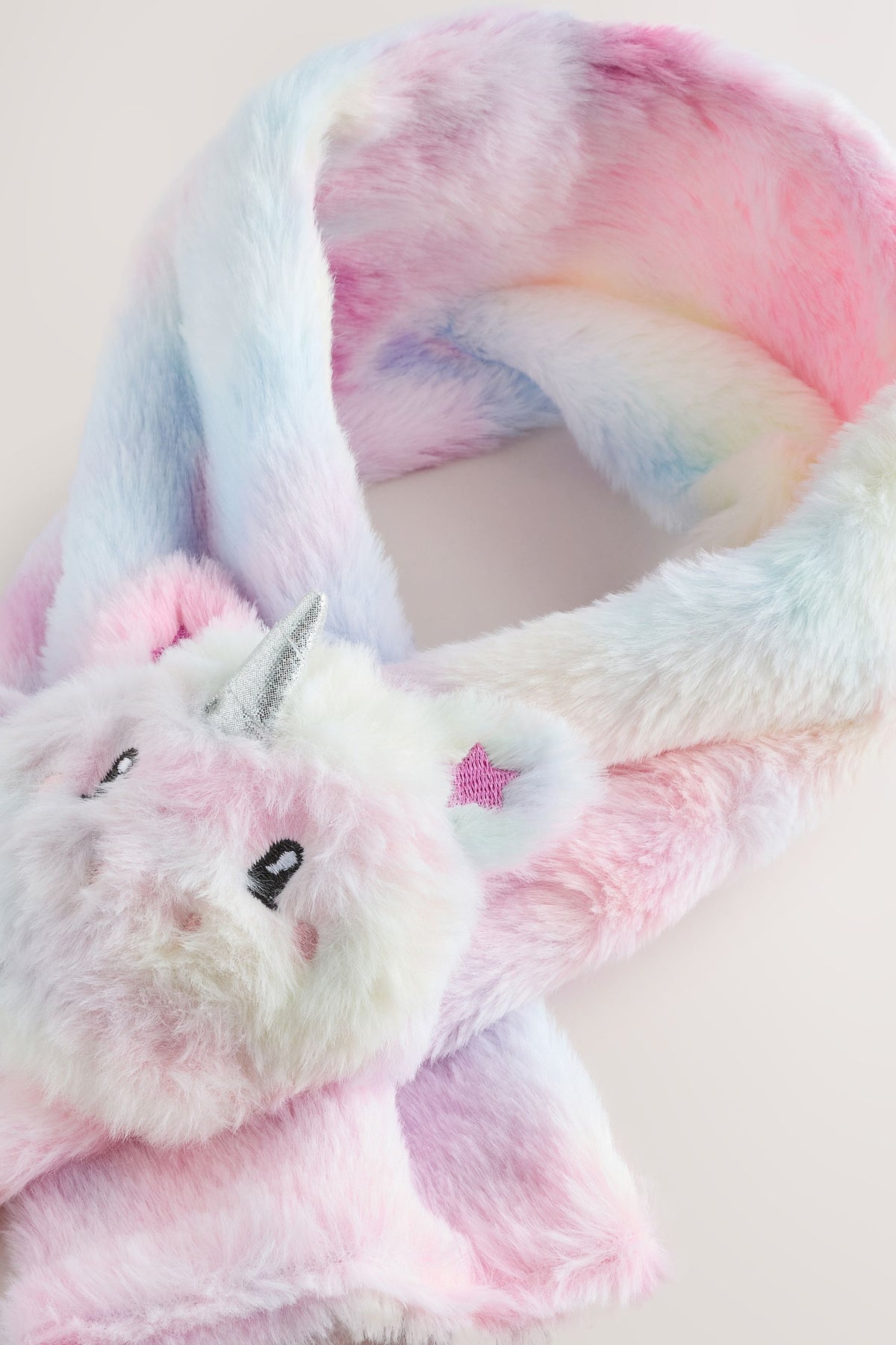 Fular cu unicorn – multicolor, fete, 3-6 ani - 7-10 ani, NEXT