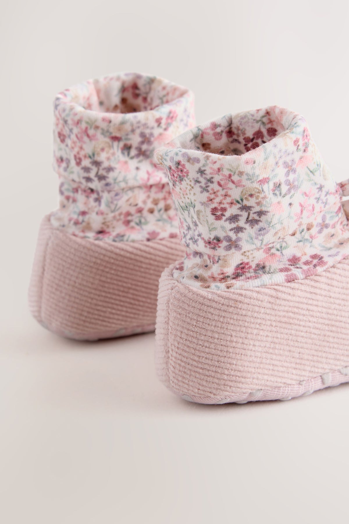 Botine cu Vârf de Sosete Roz Floral - Roz, Fete, 0-3 luni - 12-18 luni, NEXT - imagine 7