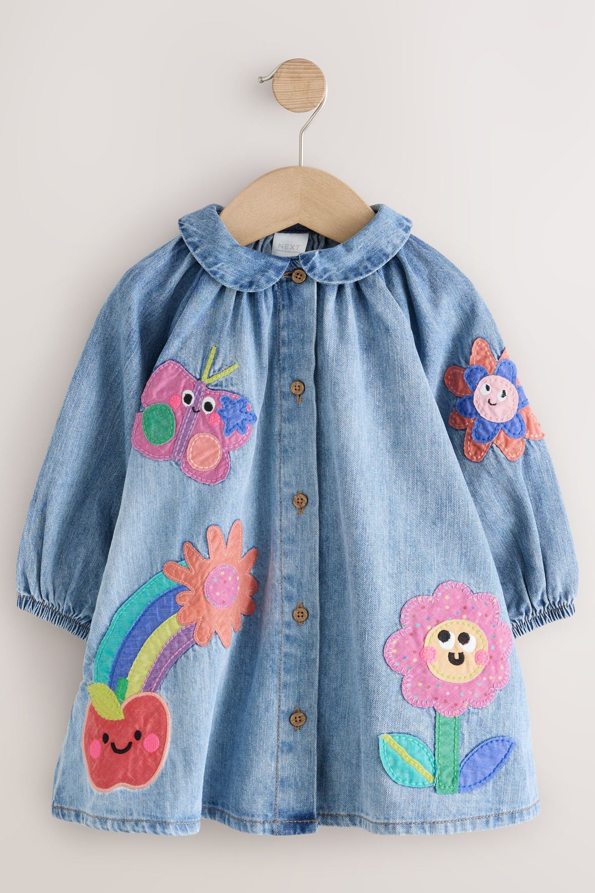 Denim Albastru - Denim Albastru, Fete, 3-6 luni - 7-8 ani, NEXT - imagine 7