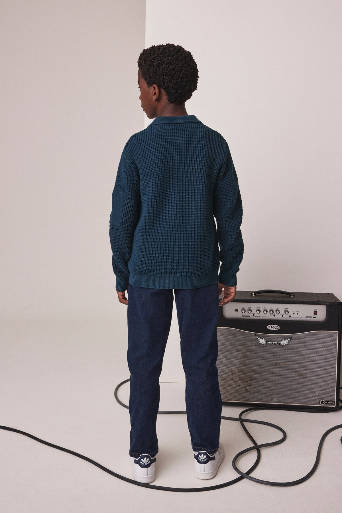 Cardigan utility cu fermoar – albastru indigo, băieți, 3 ani - 16 ani, NEXT - imagine 12