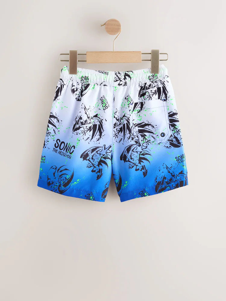 Pantaloni scurți de baie - albastru