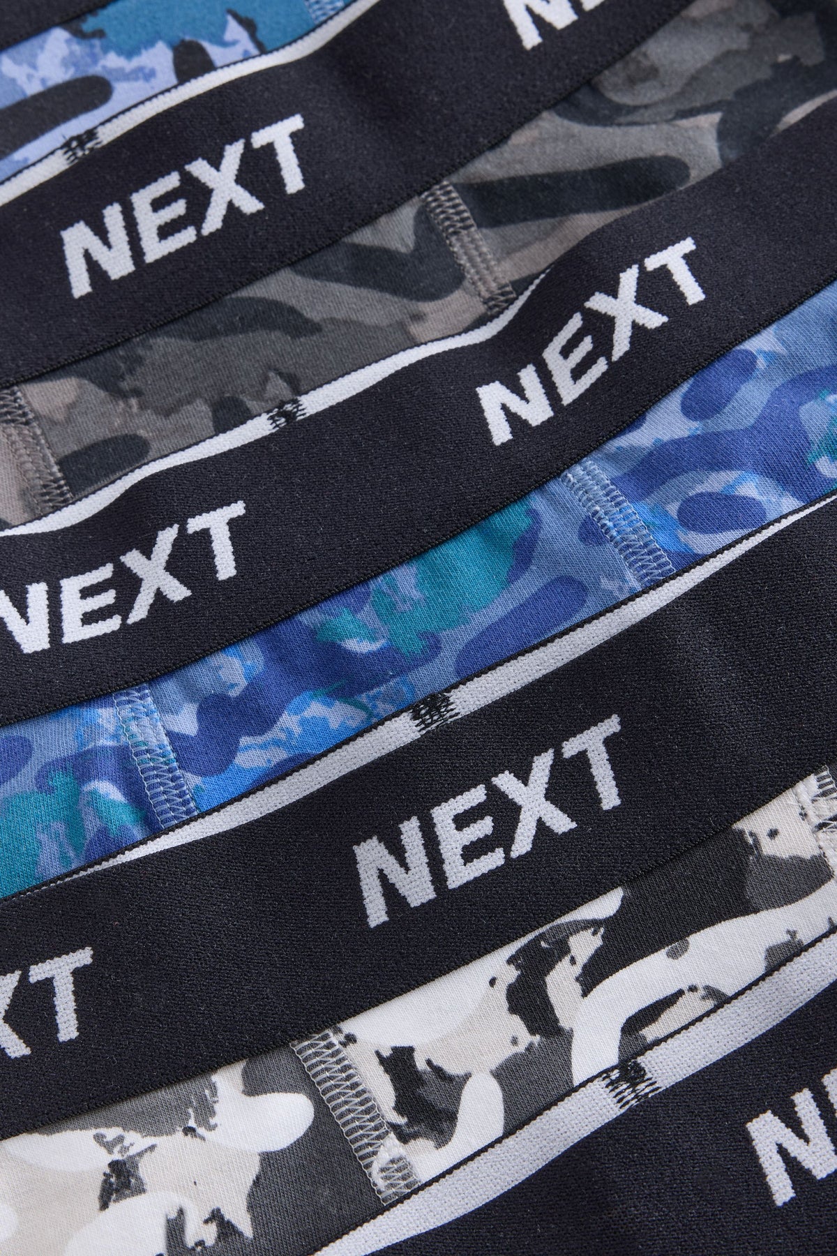 Boxeri Camo Negru/Verde Set de 5 - Negru/Verde, Băieți, 3-4 ani - 15-16 ani, NEXT - imagine 2