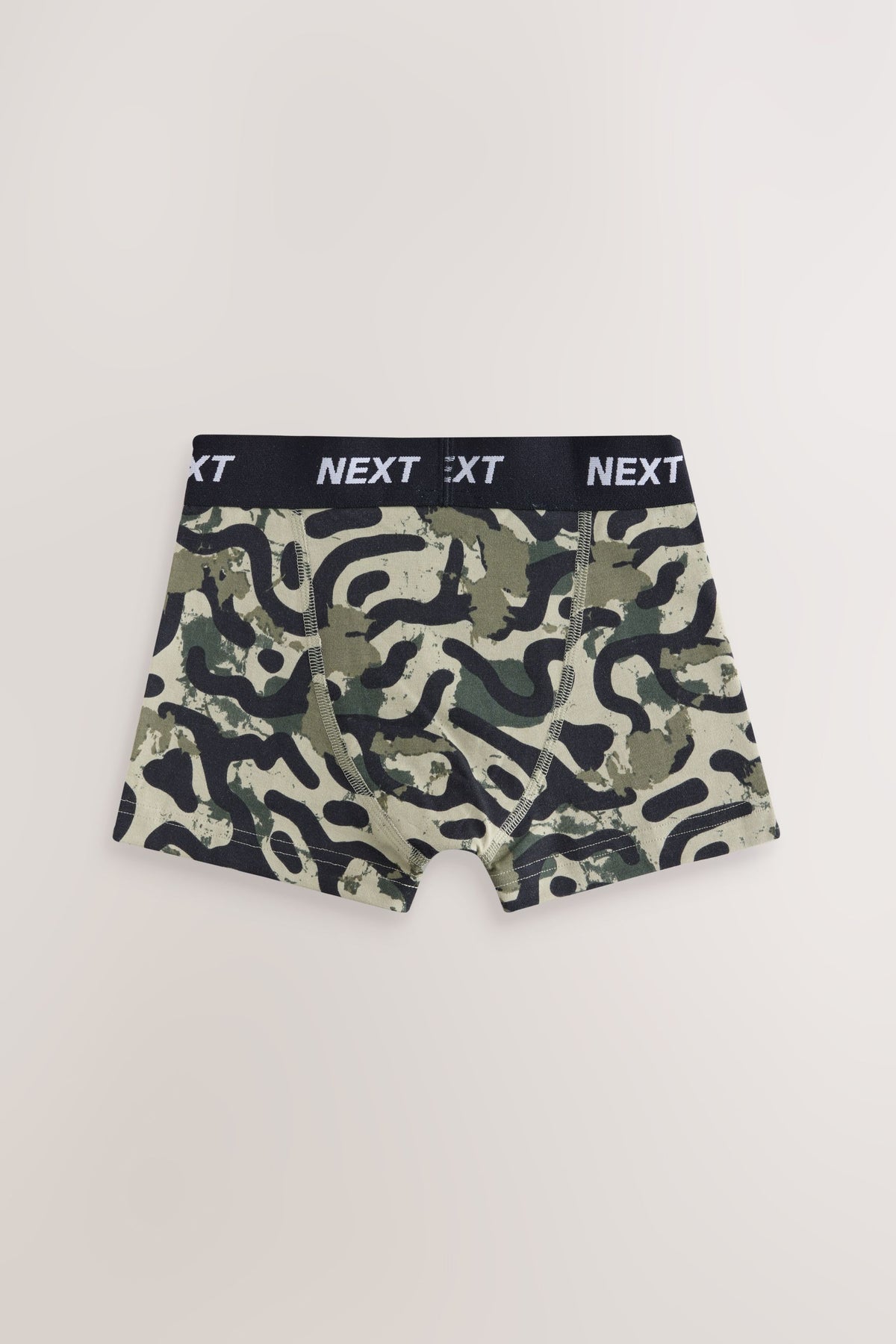 Boxeri Camo Negru/Verde Set de 5 - Negru/Verde, Băieți, 3-4 ani - 15-16 ani, NEXT - imagine 5