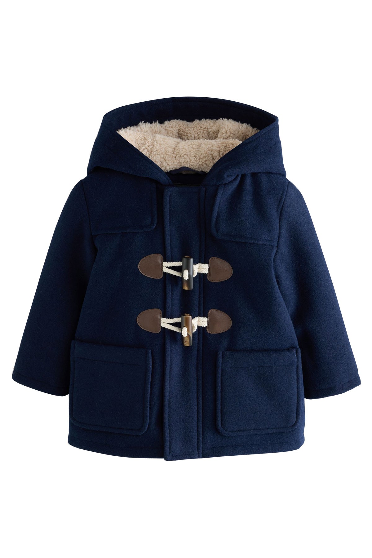 Palton Duffle cu Toggle Navy - Albastru, Băieți, 3-6 luni - 6-7 ani, NEXT - imagine 12